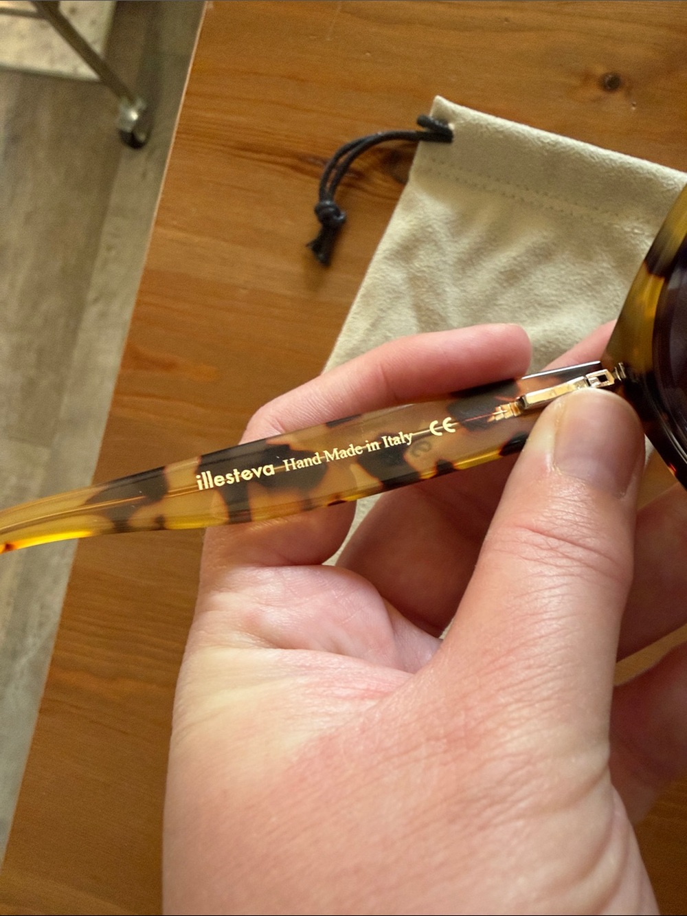 Illesteva Tortoiseshell Leonard Sunglasses - Picture 4 of 6